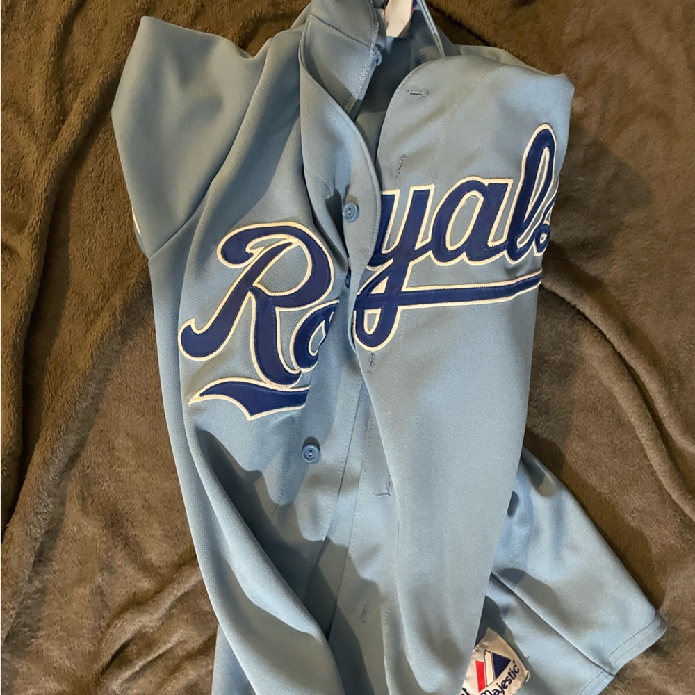 Majestic Blue Royals Jersey